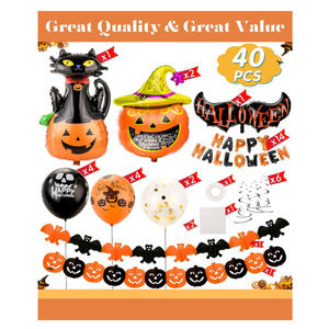 New Halloween Party Decorations 40 pc set